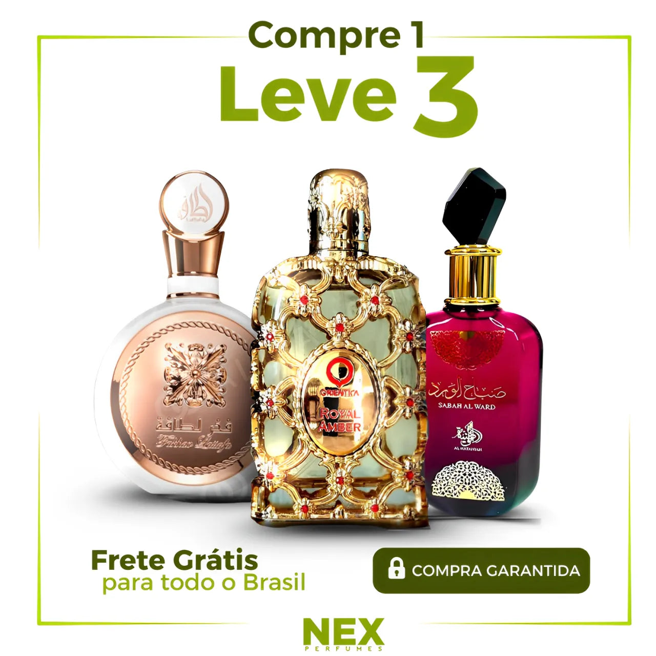 Sabah Al Ward, Fakhar e Royal Amber - 100ml Cada